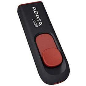 ADATA C008 Capless Sliding USB Flash Drive - 8GB